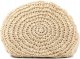 Women's Fashion, Natural Beige Crochet Woven Small Backpack